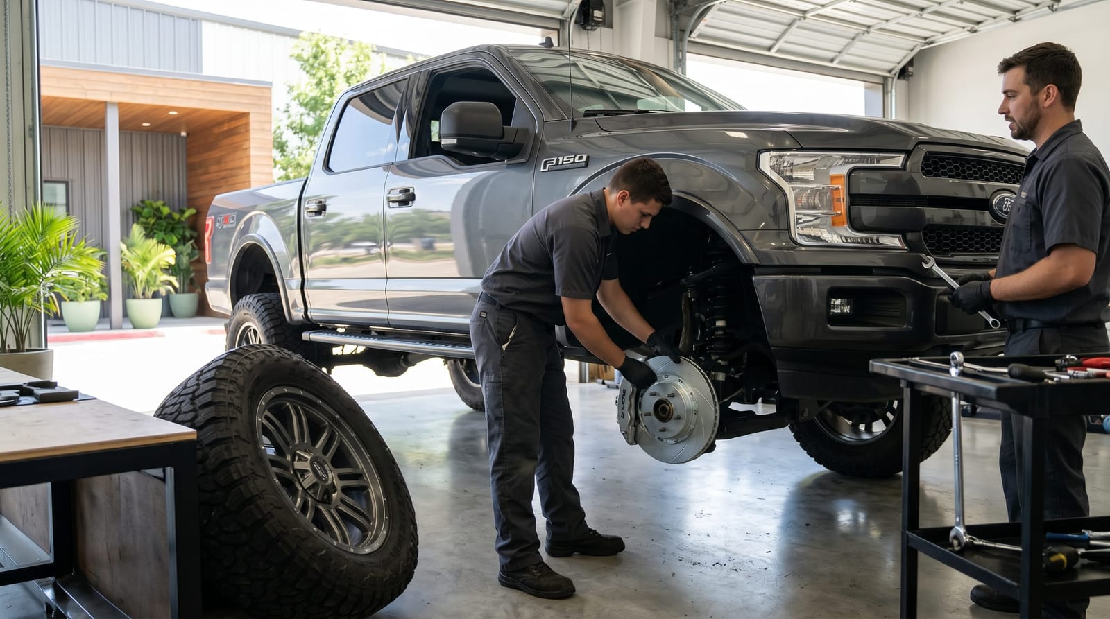 Do I Need Bigger Brakes After Lifting My Truck in Forney TX?