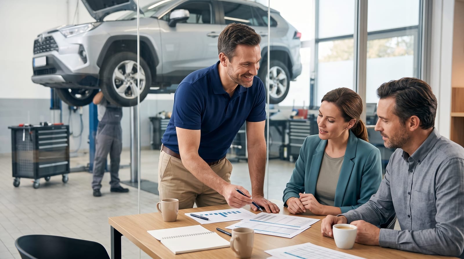 Should Your Business Use a Dealership or Local Shop for Fleet Service?