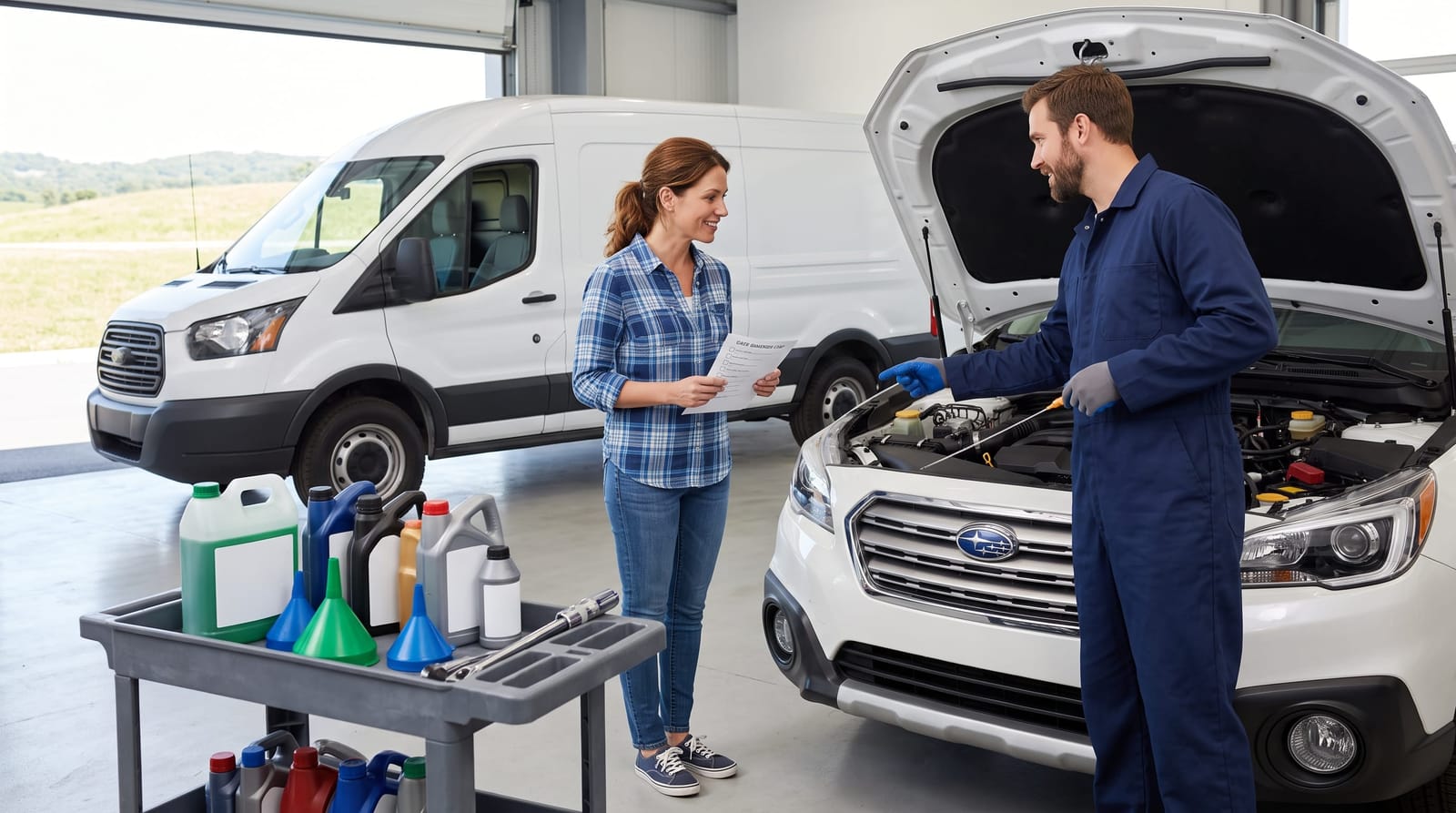 What Car Fluids Should I Check Before a Summer Road Trip from Kaufman County?
